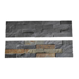 Factory manufacture black wall cladding tile stone veneer