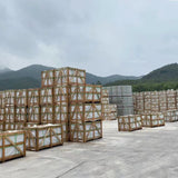 Manufacturer Low Price G603 Granite Slabs Natural Stone Tiles Flamed Brushed for Exterior Villas Square Paving