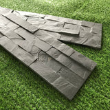 Factory manufacture black wall cladding tile stone veneer
