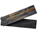 Factory manufacture black wall cladding tile stone veneer