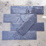 Slate Mushroom Stone Wall Cladding  Mushroom Slate Garden Edging